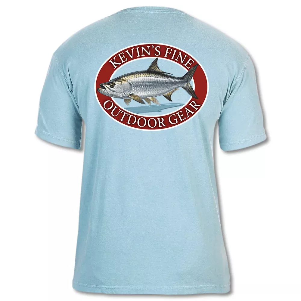 Kevin's Vintage Tarpon Ring Short Sleeve T-Shirt