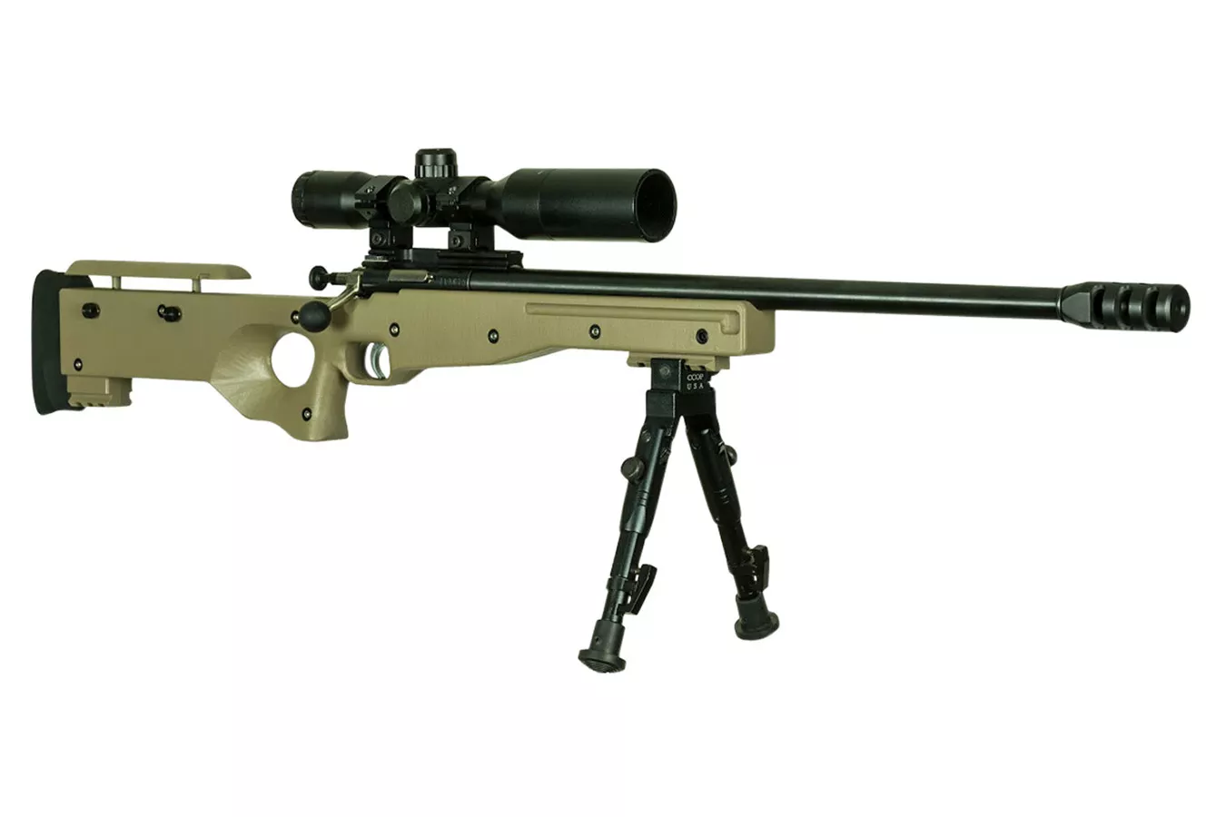 Keystone CPR Complete Package Youth 22 LR Bolt Action Rifle with Threaded Barrel