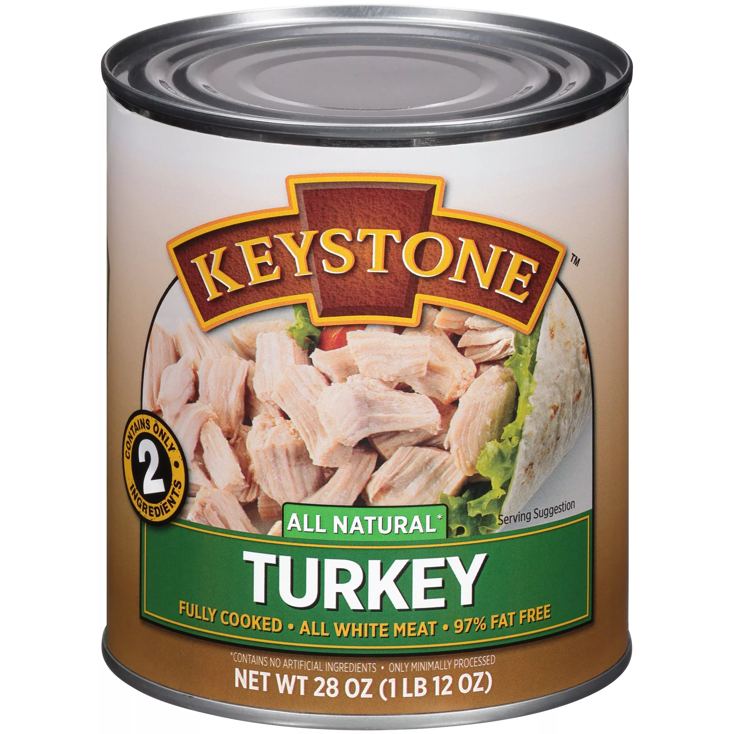 Keystone Meats All-Natural Turkey 28 oz - 5 Cans