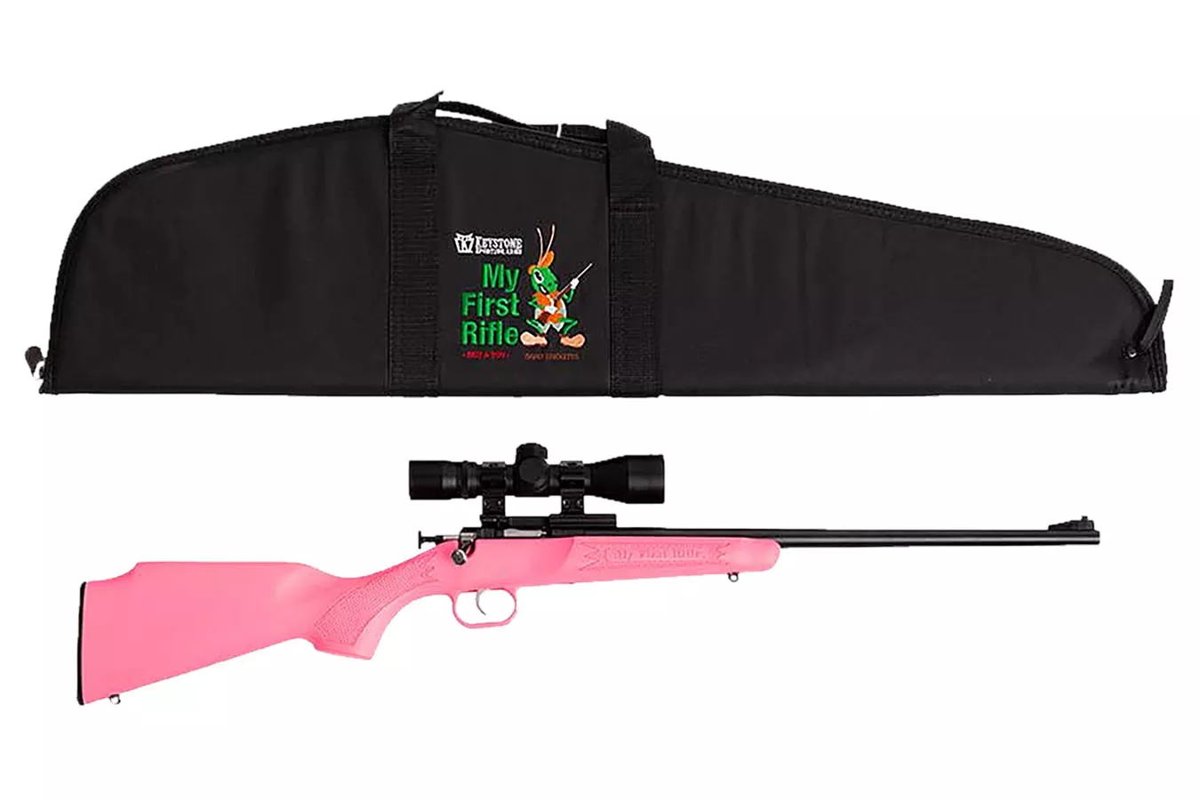 Keystone Youth 22 LR Rimfire Rifle In Pink