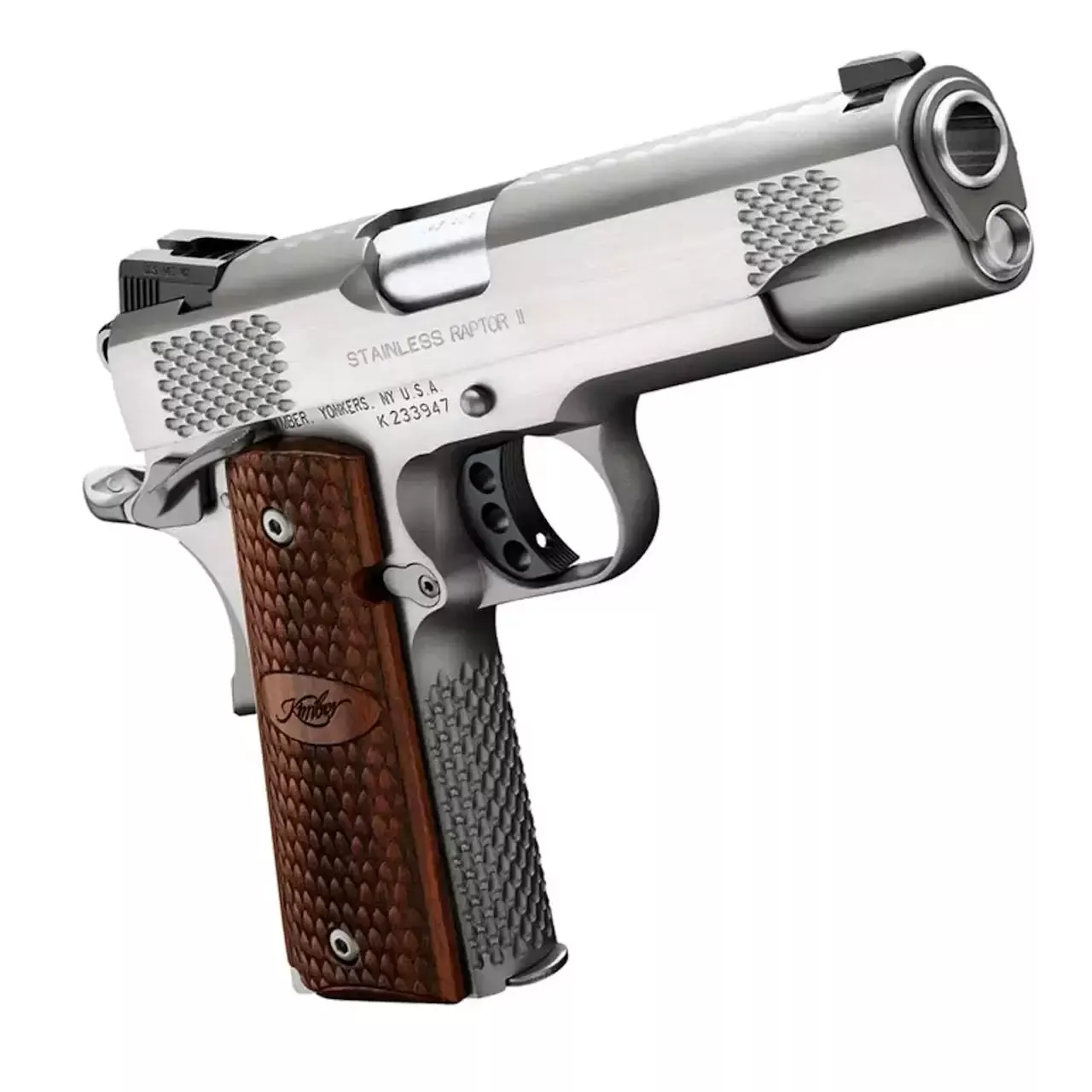 Kimber Stainless Raptor II Pistol 5″ .45 ACP