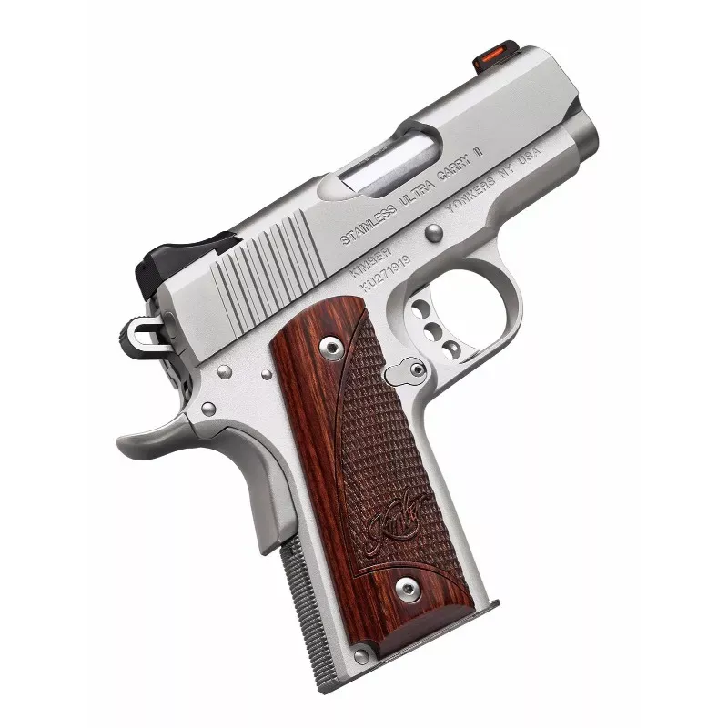 Kimber Stainless Ultra Carry II Pistol Satin Silver .45 Auto 3