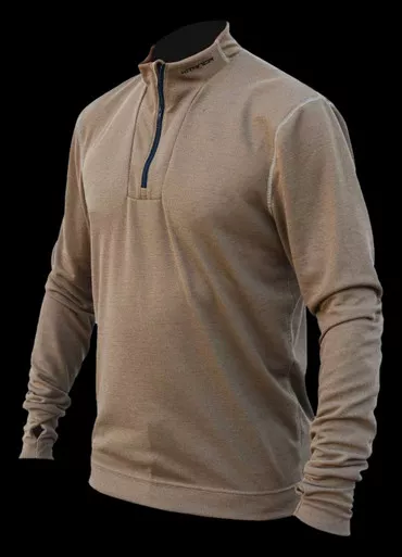 Kitanica Quarter Zip Base Layer Coyote Brown