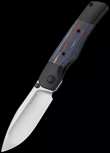 Kizer Coywolf Titanium Wood Folding Knife