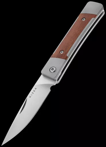 Kizer Little Grand Mkuruti Wood Folding Knife