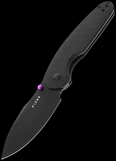 Kizer Meteora Aluminium Black Folding Knife