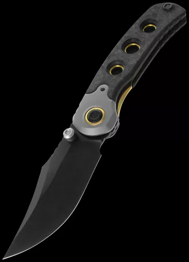 Kizer PIONEER M390 Titanium & Marble Carbon Fibre