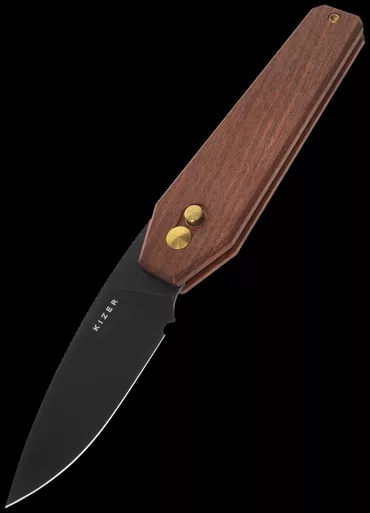 Kizer Tomb Mkuruti Wood Folding Knife