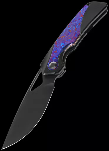 Kizer Topsail Titanium and Timascus S45VN Folding Knife