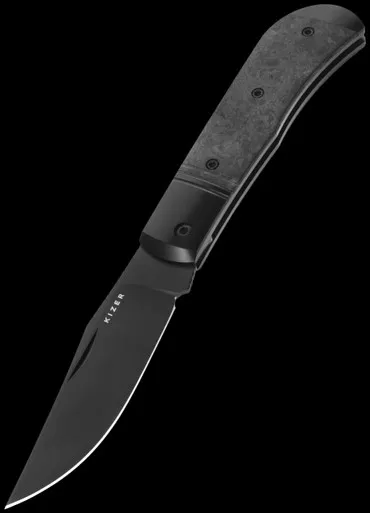Kizer Trestle Carbon Fibre Folding Knife