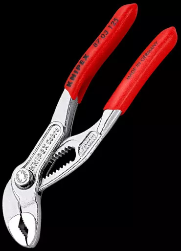 KNIPEX Cobra High-Tech Pliers Chrome 125