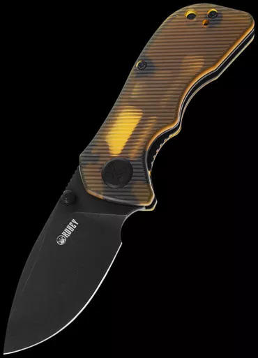 Kubey Karaji Ultem Blackwashed Folding Knife