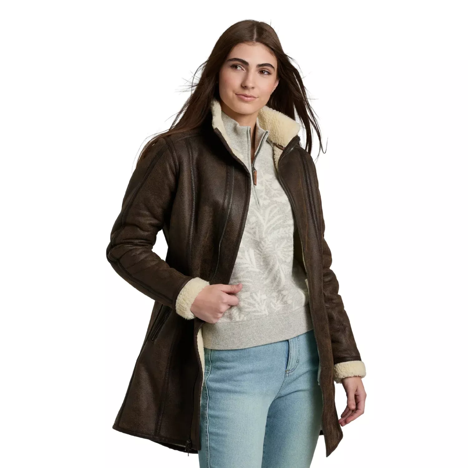 Kuhl Womens Dani Sherpa Trench