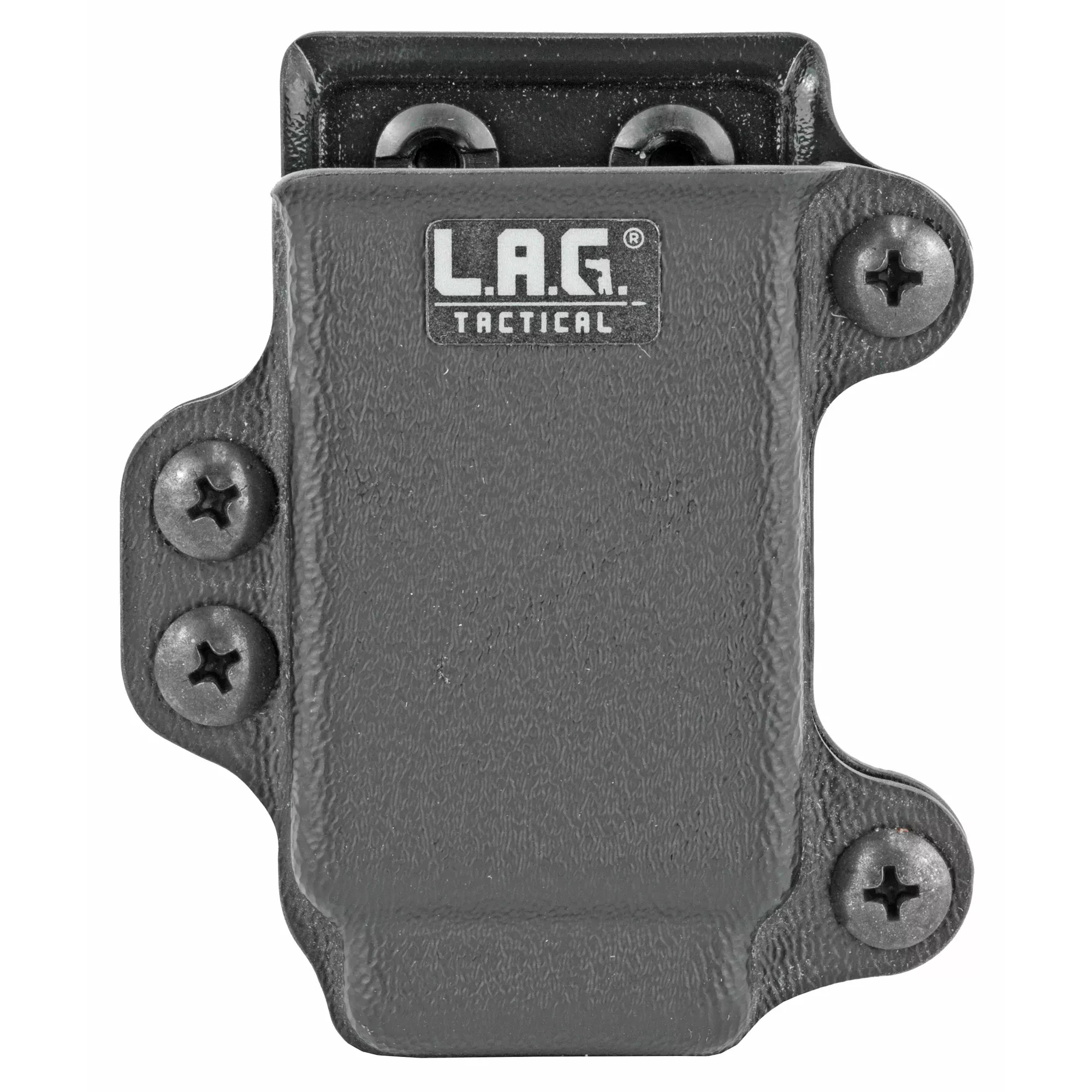 L.A.G. Tactical, Inc. Single Pistol Magazine Carrier – Modular Kydex, Single-Stack .45 ACP, 34003