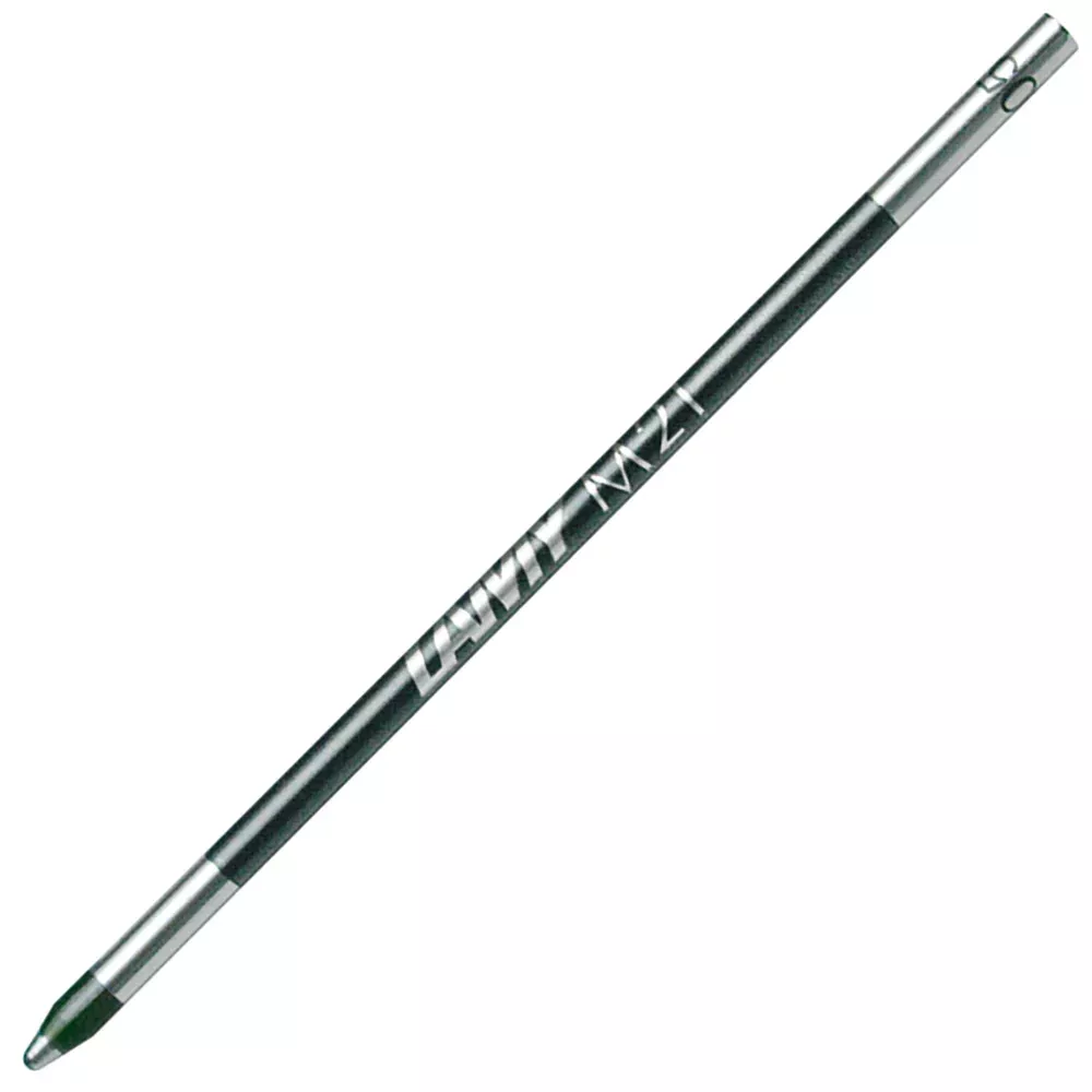 LAMY M 21 Ballpoint Refill Silver 2pk