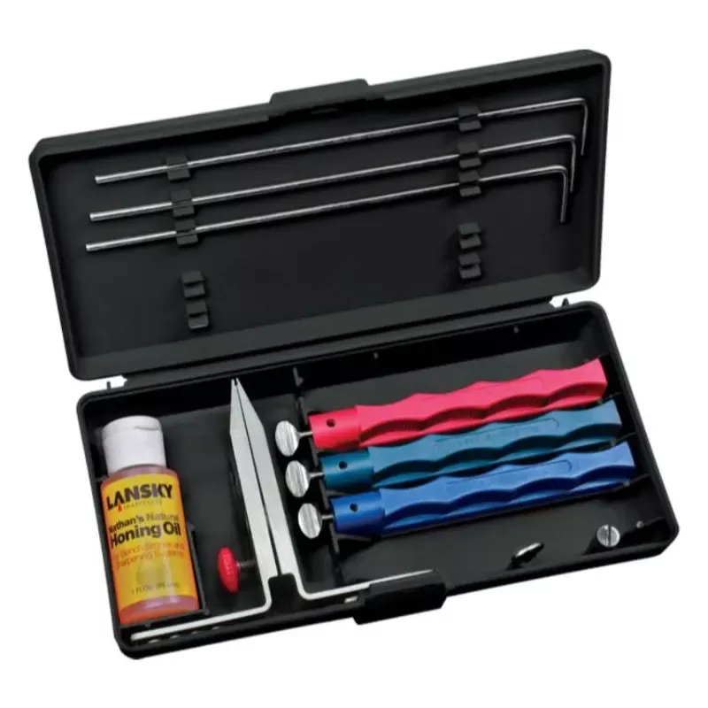 Lansky Standard 3-Stone System Precision Knife Sharpening Kit