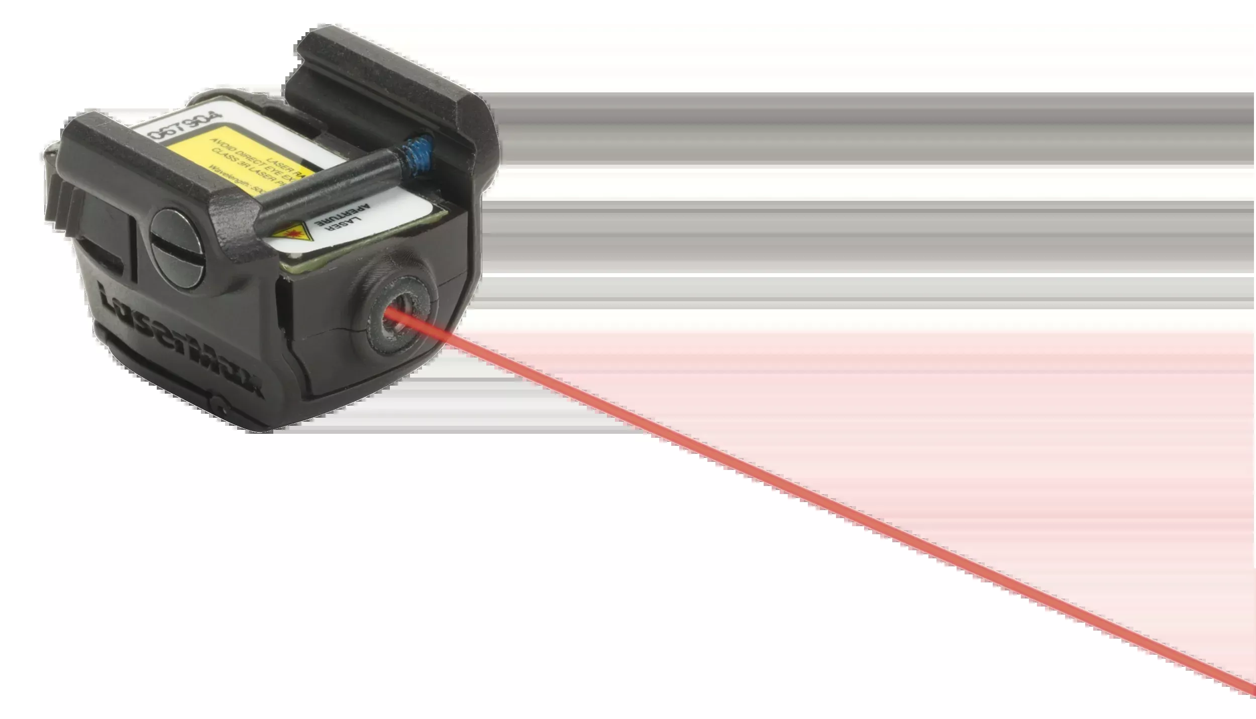 LaserMax Micro II Red Rail-Mounted Laser Sight, Picatinny/Weaver, 5mW, LMSMICRO2R