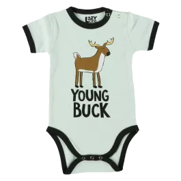Lazy One Infant Creeper Onesie - Young Buck - 12 Months