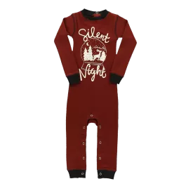 Lazy One Infant Union Suit - Silent Night - 12 Months