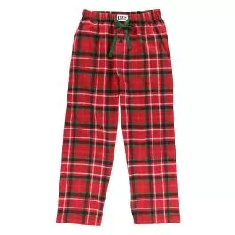 Lazy One Men's PJ Pants - Christmas Plaid - L