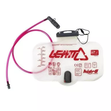 LEATT Cleantech 70oz Flat Hydration Bladder with Tube and Bite Valve (7018210120)