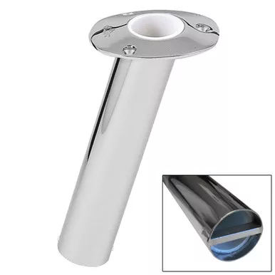 Lee's 15-Degree SS Bar Pin Rod Holder, 2.25-Inch OD