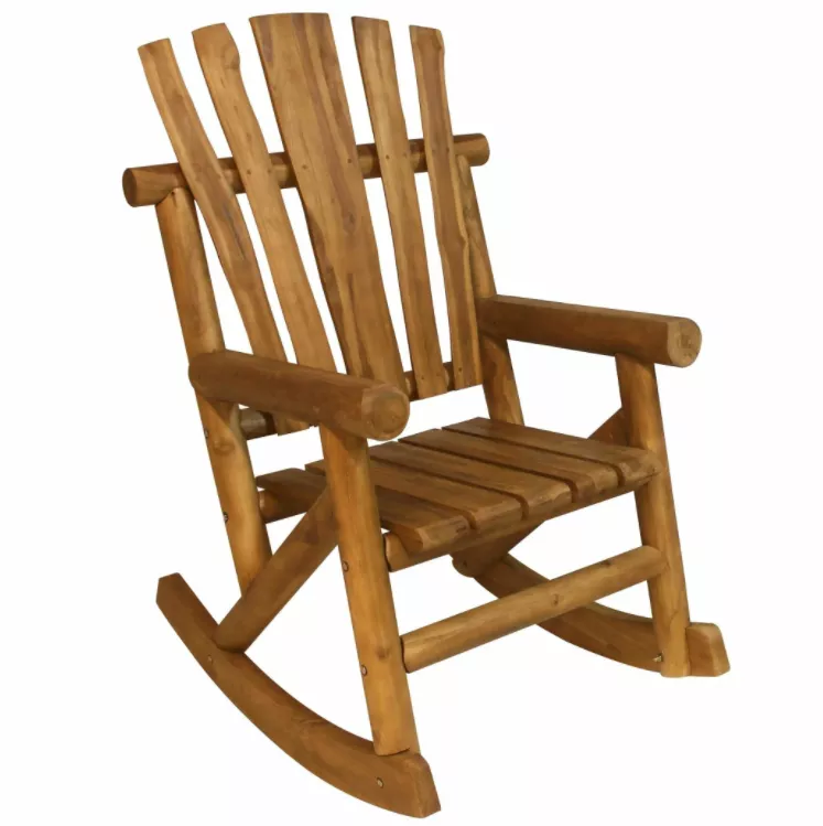 Leigh Country Teak-Log Rocker #TX85000