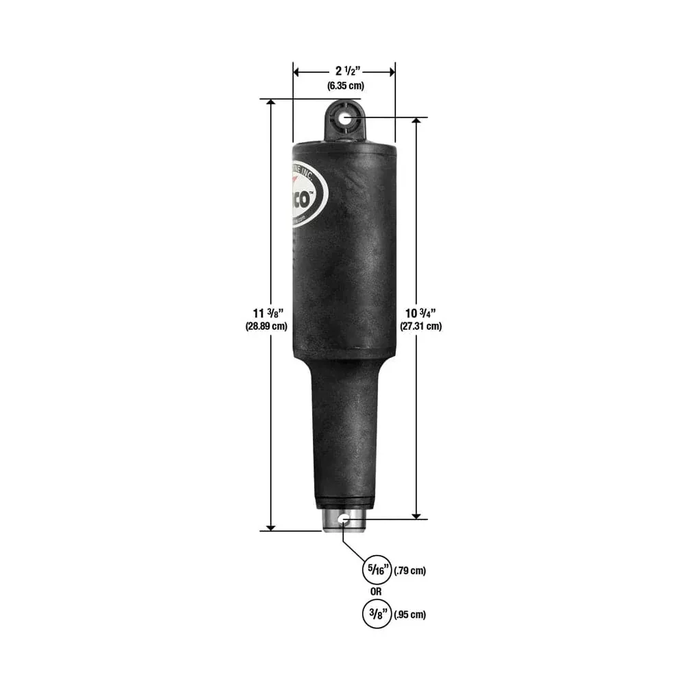 Lenco 101XD Extreme Duty Actuator – 12V – 2-1/4″ Stroke w/Hardware