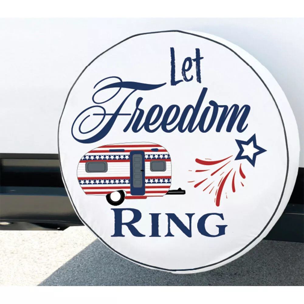 “Let Freedom Ring” Spare Tire Cover