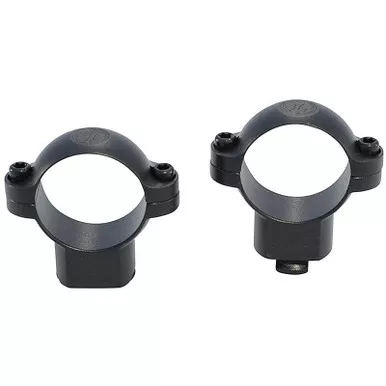 Leupold 1" STD Scope Rings High Height Matte Black Steel, 49904