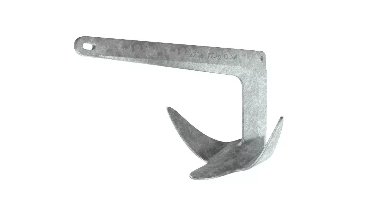 Lewmar 11 lb Galvanized Steel Claw Anchor• 0057905