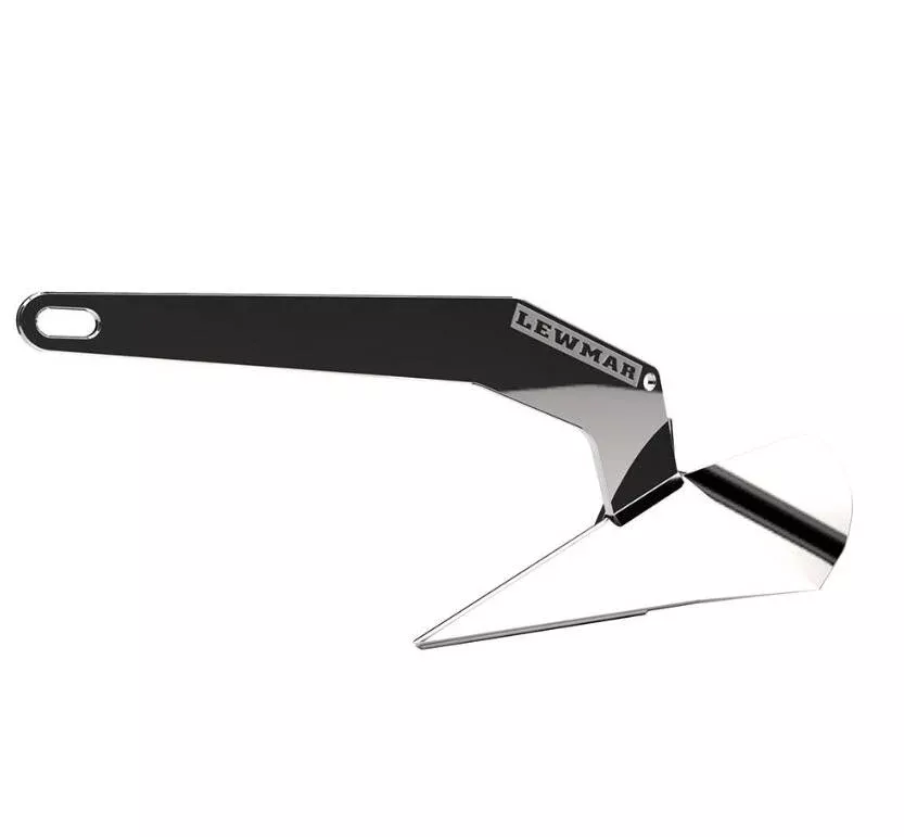 Lewmar DTX 11 lb Stainless Steel Plow Anchor• 0057205
