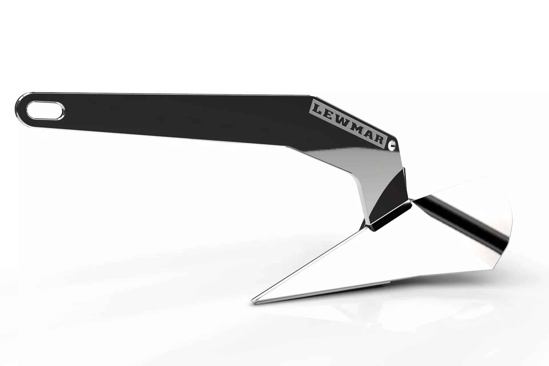 Lewmar DTX 14 lb Stainless Steel Plow Anchor• 0057206