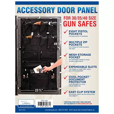 Liberty Safe Gun Safe Door Panel Organizer for Holding Pistols 10586