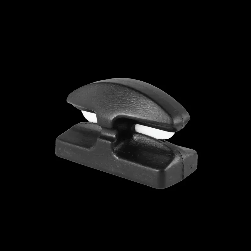 Line Cutterz Ceramic Blade Peel & Stick Flat Mount – Black