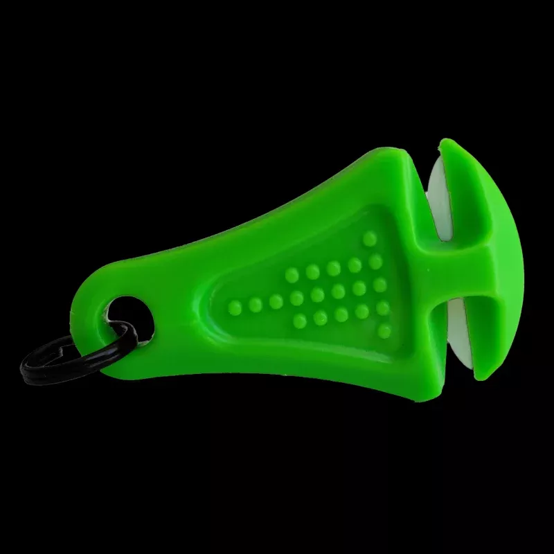 Line Cutterz Ceramic Blade Zipper Pull - Green