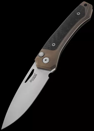 LionSteel Twain Bronze Folding Knife