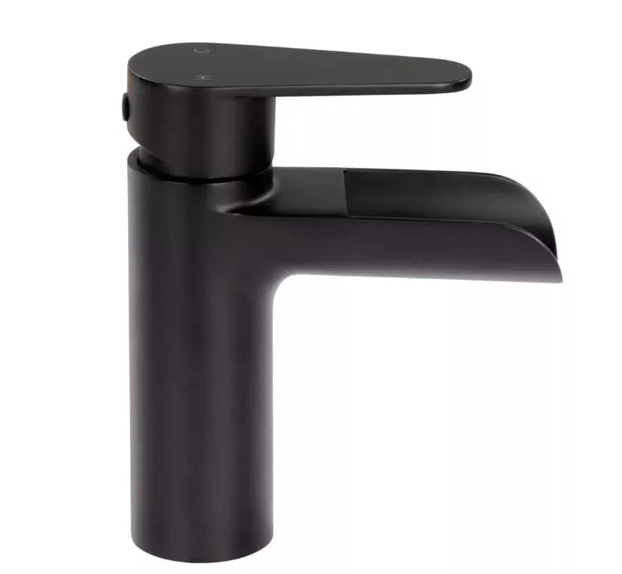 Lippert Flow Max Waterfall Bathroom RV Faucet - Black Matte• 2021090599