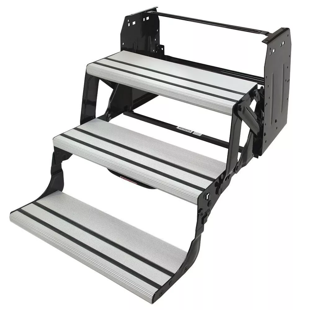 Lippert Triple Alumi-Tread Manual RV Steps