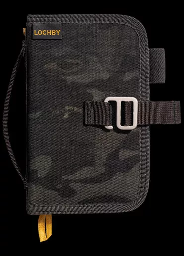 Lochby Mini Field Journal Black Multicam