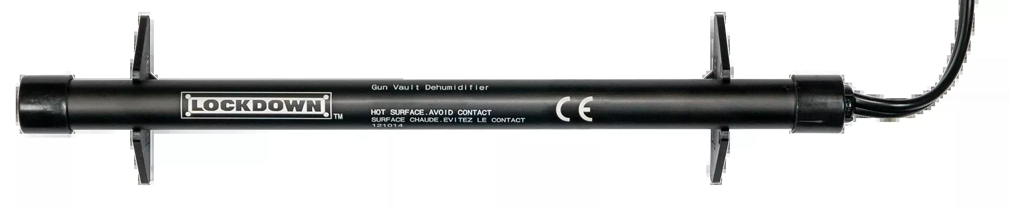 Lockdown Gun Safe Dehumidifier Rod, 12-Inch, 110-Volt, Black, Moisture Control – 1071006