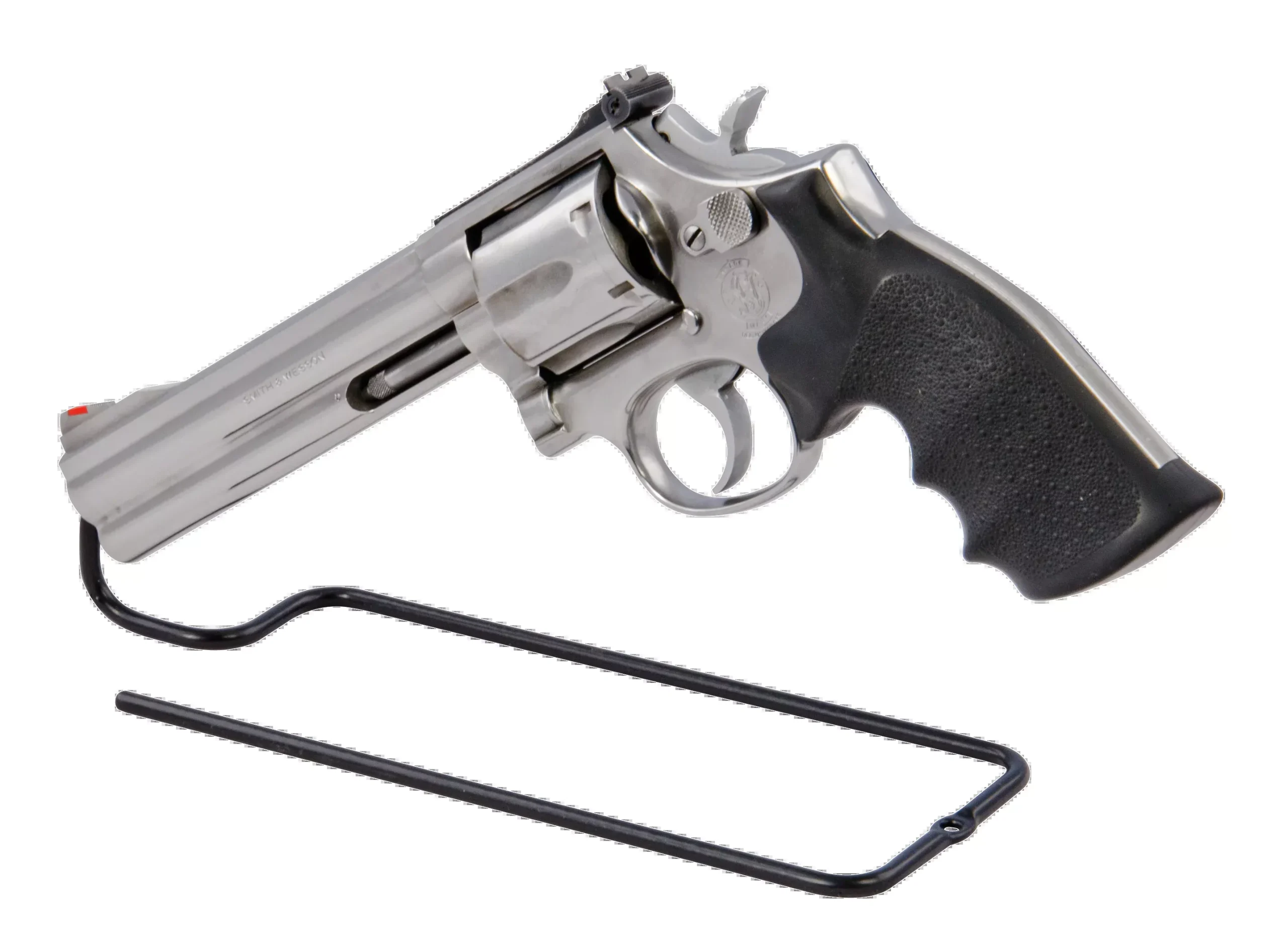 Lockdown Single-Handgun Muzzle Rack 3-Pack, Vinyl-Coated Metal Stand for Pistols & Revolvers, 222314