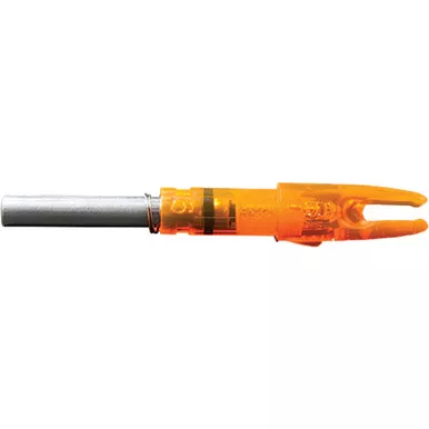 Lumenok Lighted Nocks Hd Orange Gold Tip 3 Pk.