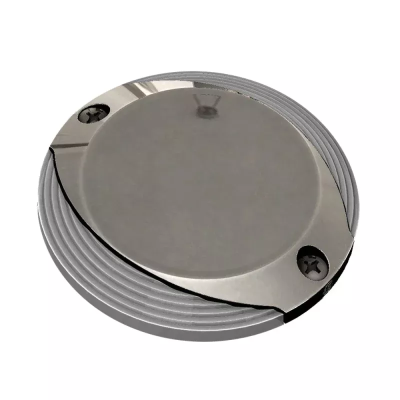 Lumitec Scallop Pathway Light – Warm White – Stainless Steel Housing
