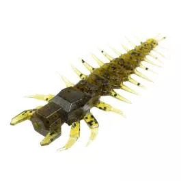 Lunkerhunt HIVE Hellgrammite - 3" - Green Pumpkin