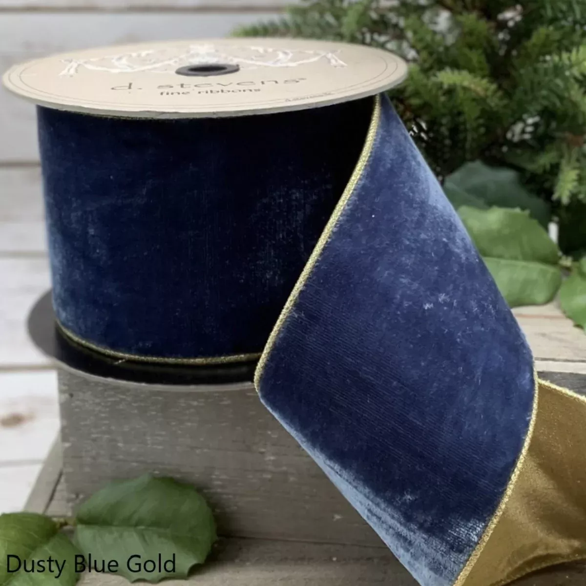 Lush Velvet Metallic Ribbon