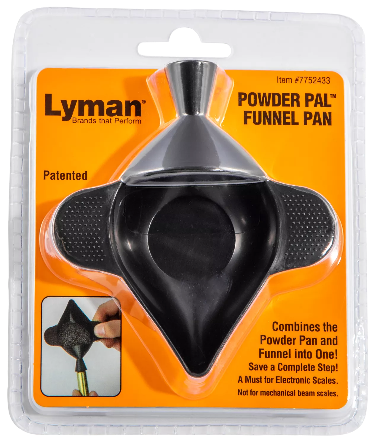 Lyman Powder Pal Funnel Pan Universal Caliber