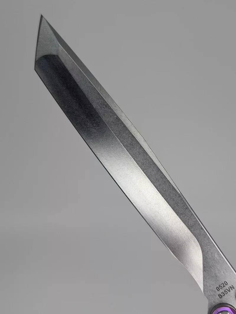 MachineWise Opus V2 Pink Titanium Live Blade Balisong