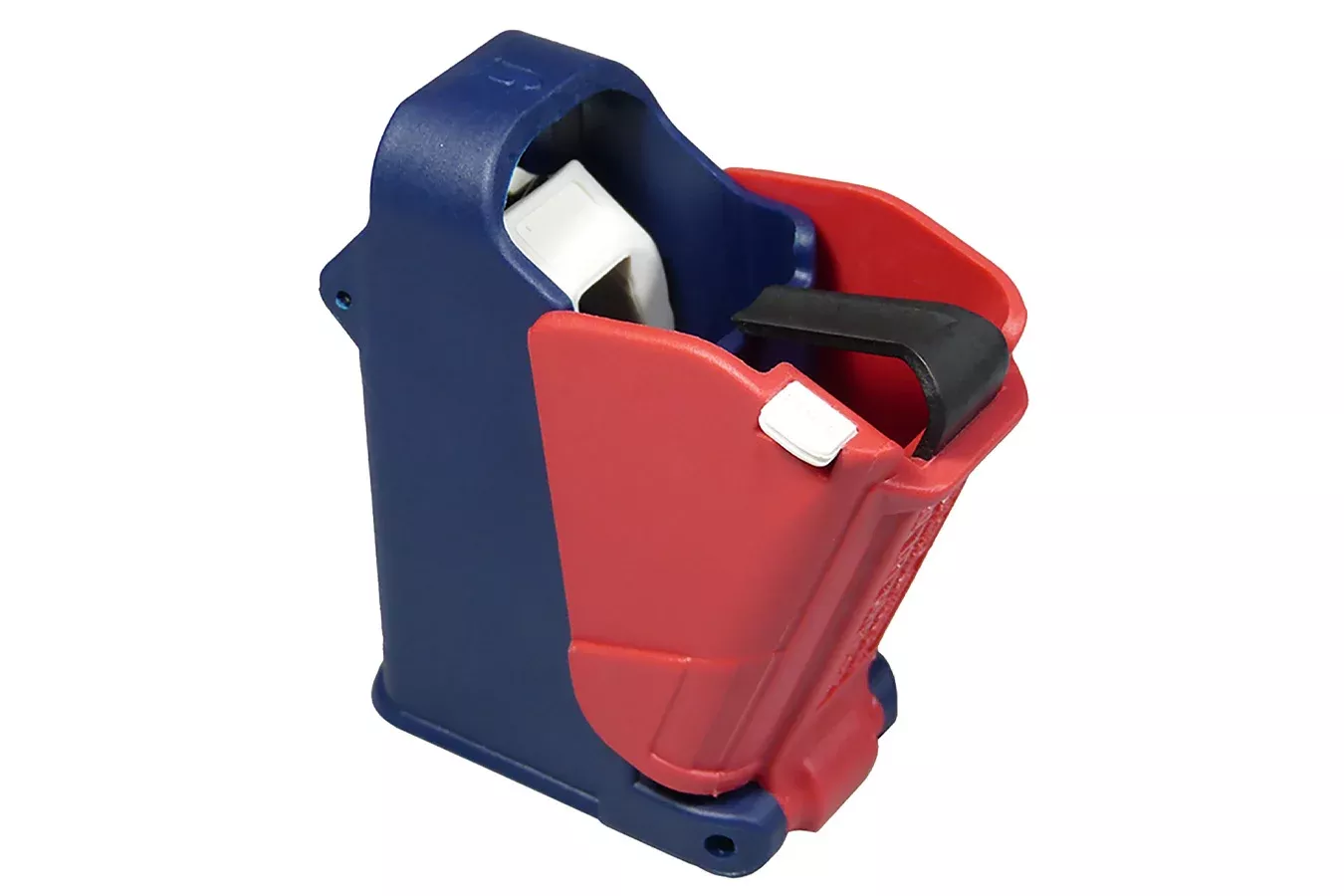 Maglula LULA Loader/Unloader Double Stack/Single Stack Red/White/Blue Polymer 9mm Luger