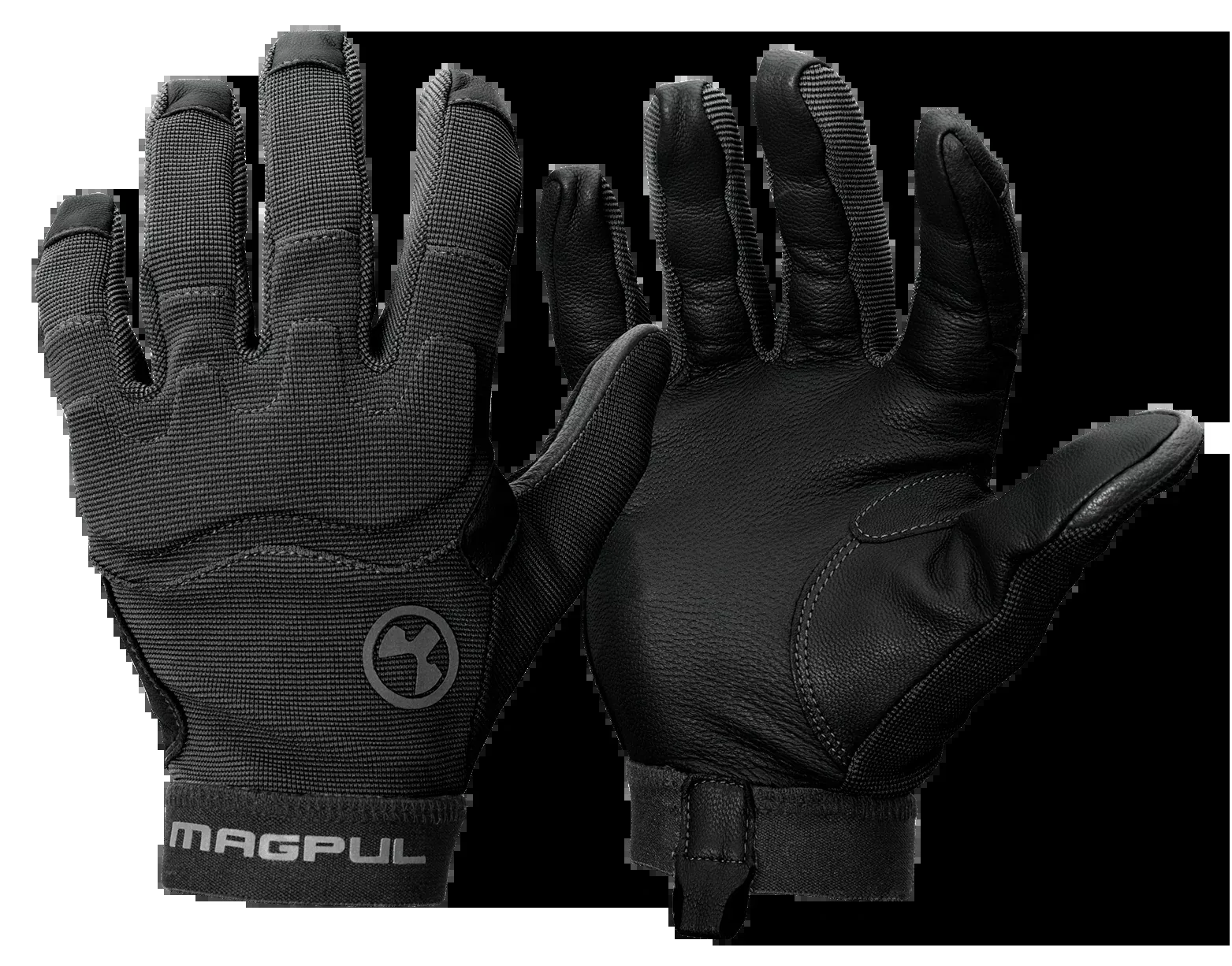 MAGPUL INDUSTRIES CORP Patrol 2.0 Gloves, Black Nylon/Leather with Touchscreen Thumb, XL – MAG1015001